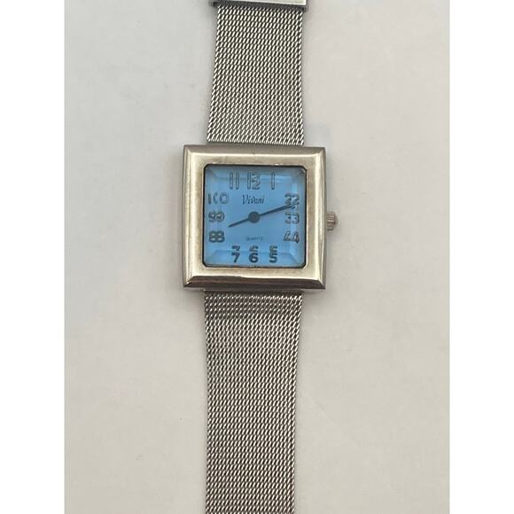 Unique VIVANI Women's Watch 26mm - Adjustable Steel Mesh Band - New Battery - Picture 7 of 10